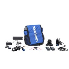 Ice Fishing Pack Transducer & Power Cord, Blue