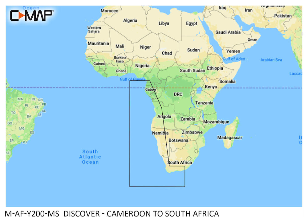 C Map Discover Cameroon To South Africa Lowrance Usa