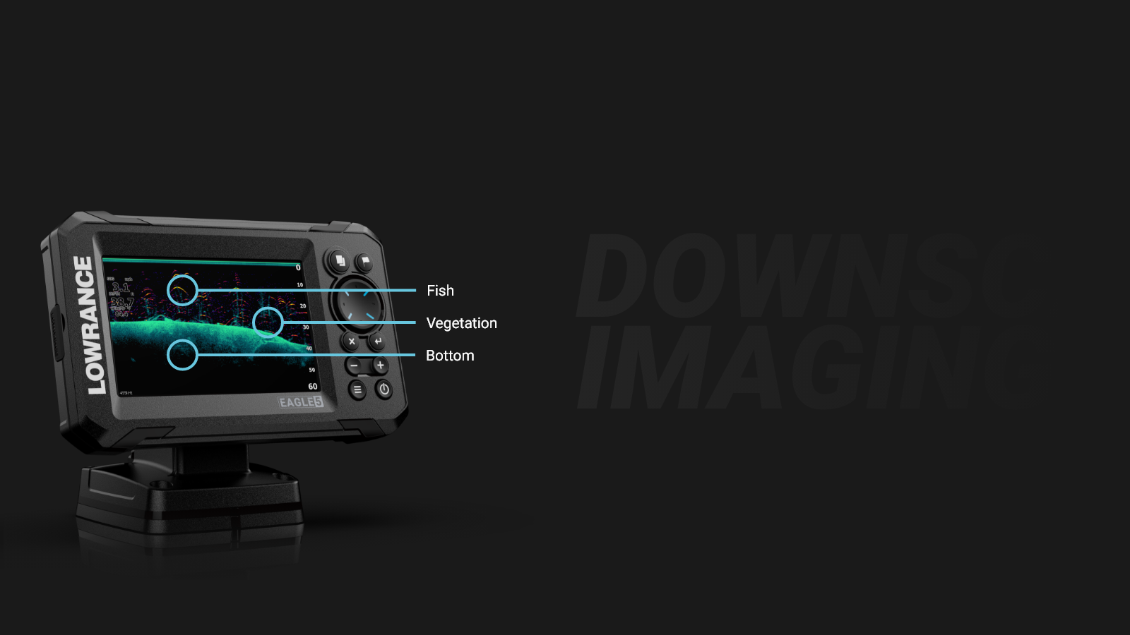 DownScan Imaging display features