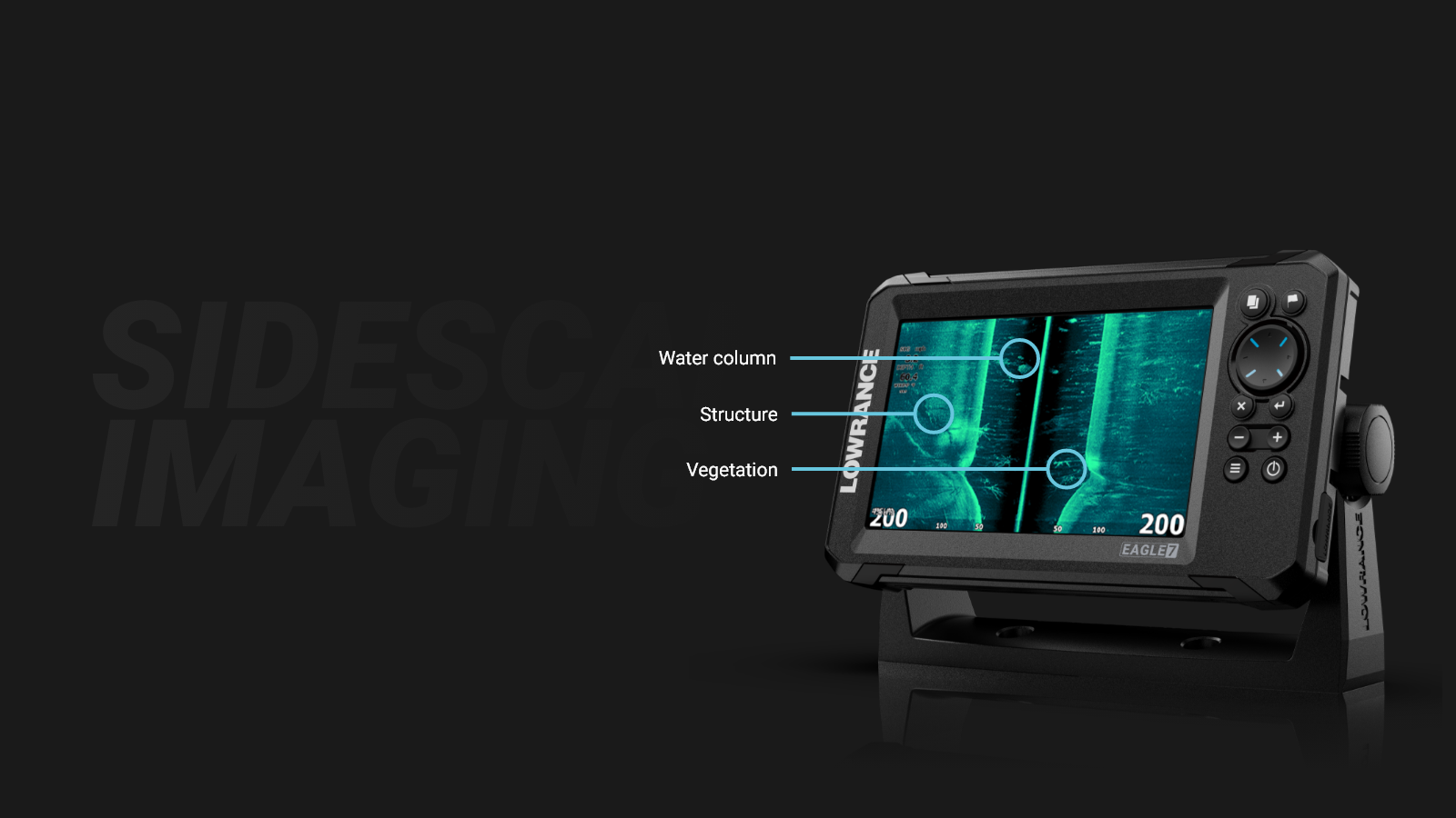 SideScan Imaging display features