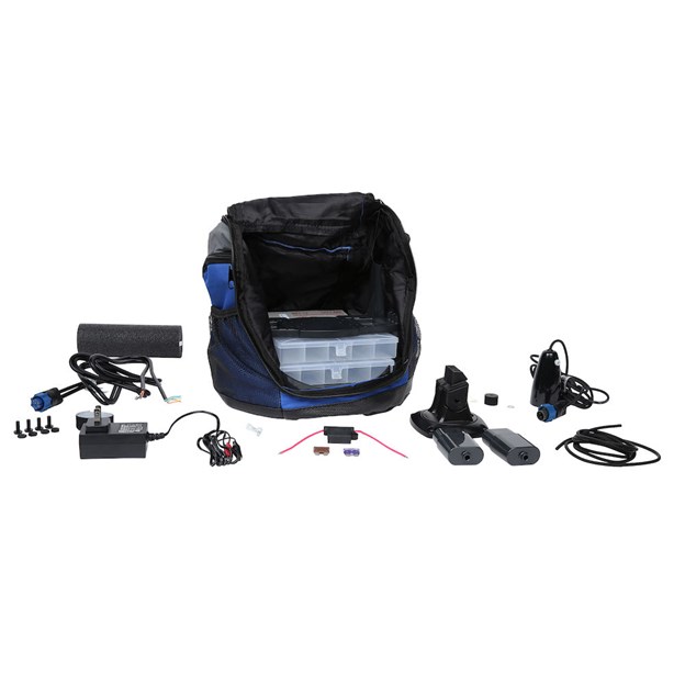 Ice Fishing Pack Transducer & Power Cord, Blue, Transducer