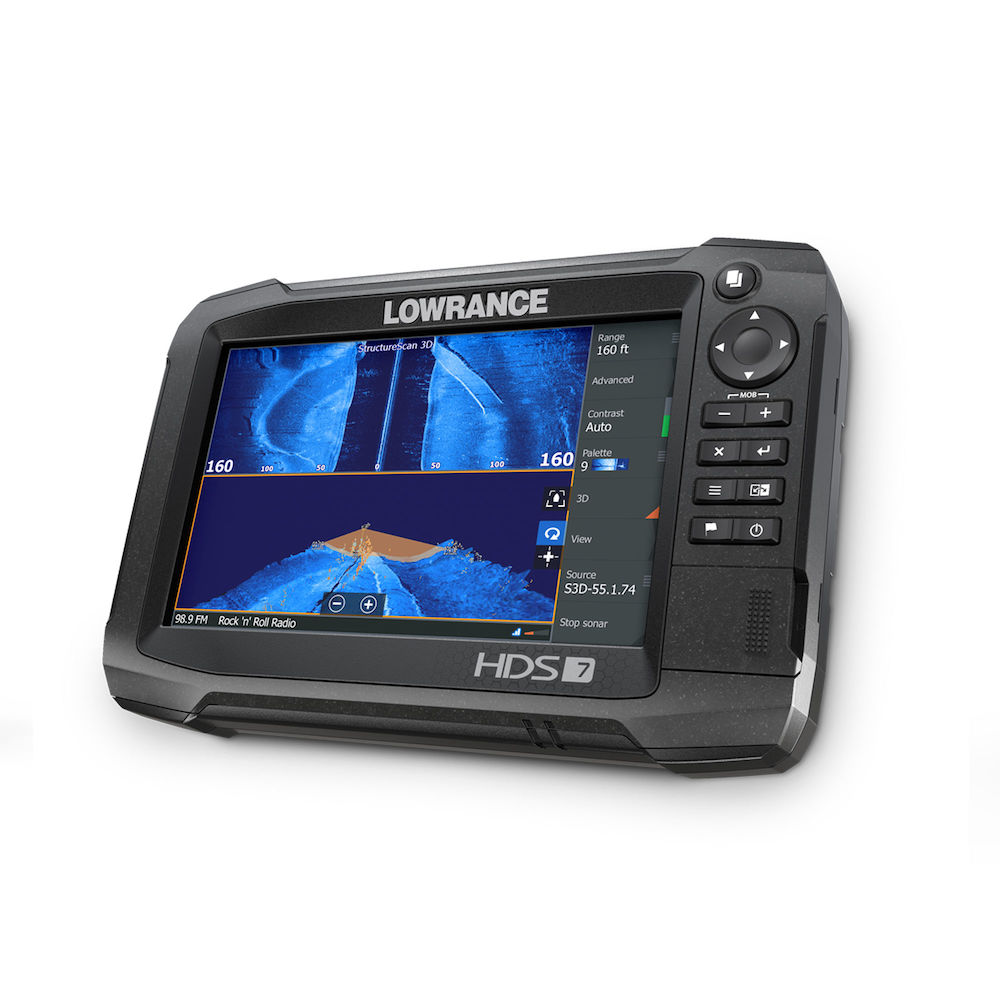 Lowrance HDS Carbon 7 | Fishfinder & Chartplotter | Lowrance