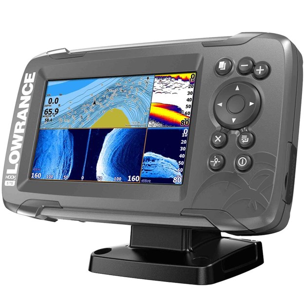 Lowrance HOOK2 7 - 7-inch Fishfinder with SplitShot Transducer and  US/Canada Navionics+ Map Card 