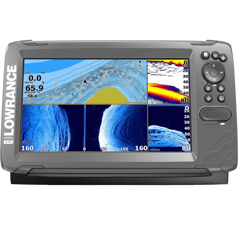 NEW Lowrance HOOK2 4x Bullet Transducer and GPS Plotter Fishfinder NEW  Skimmer