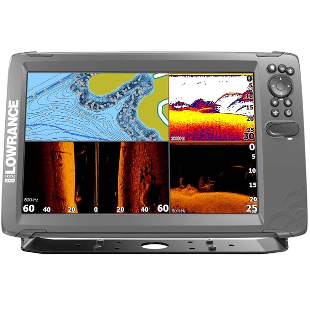 Lowrance Hook2-7x TripleShot GPS Fishfinder High CHIRP, SideScan and  DownScan Imaging