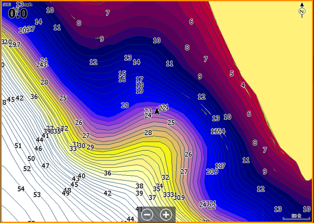 C-MAP Precision Contour HD - Alabama  Lowrance Canada