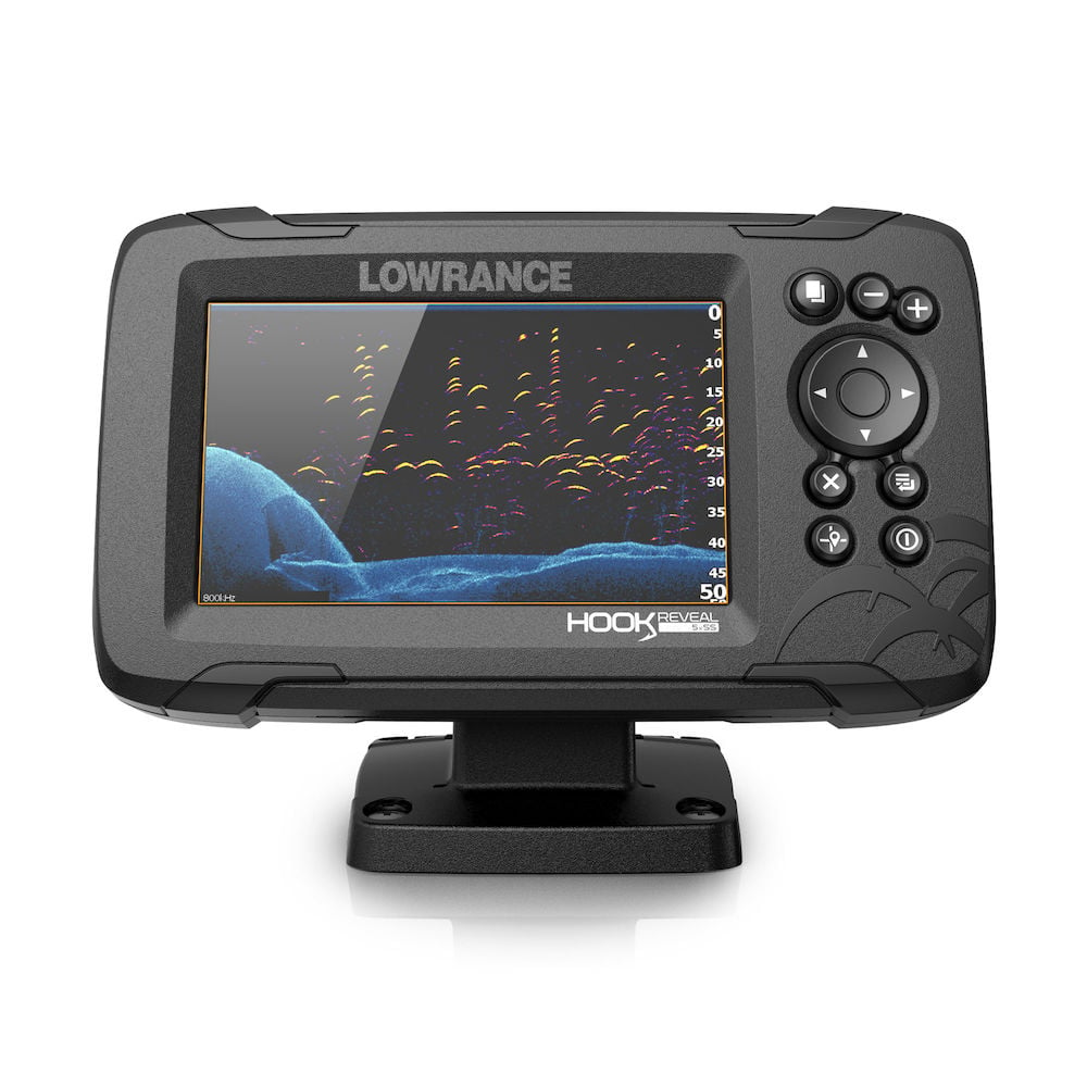 HOOK Reveal 5x SplitShot with CHIRP, DownScan & GPS Plotter | Lowrance USA