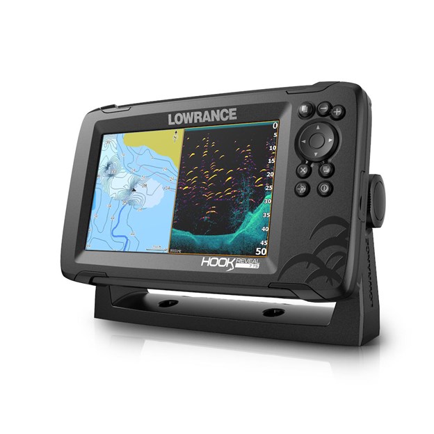 Lowrance Elite 7 Ti2 Combo w/Active Imaging 3-in-1 Transom Mount Transducer  US Inland