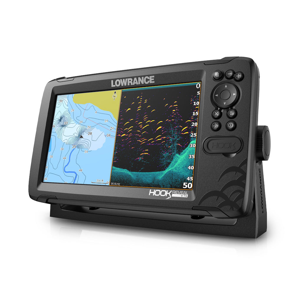 HOOK Reveal 9 TripleShot With C MAP Contour Card Lowrance USA   000 15851 001 02 