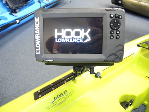 Lowrance Active Imaging Transducer Installation on a Hobie