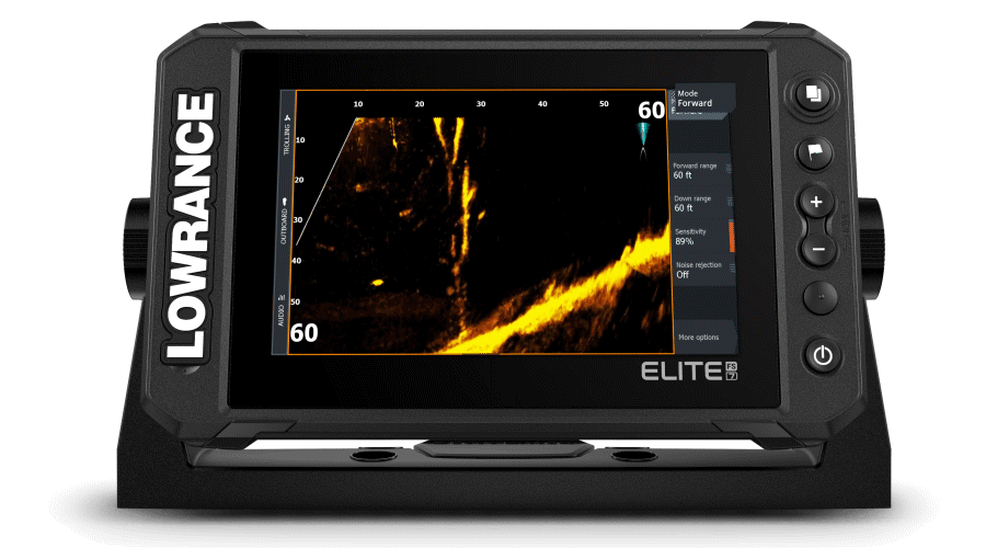 Sondeur GPS ELITE 7 FS LOWRANCE + sonde TA Active Imaging + Cartographie  CM236