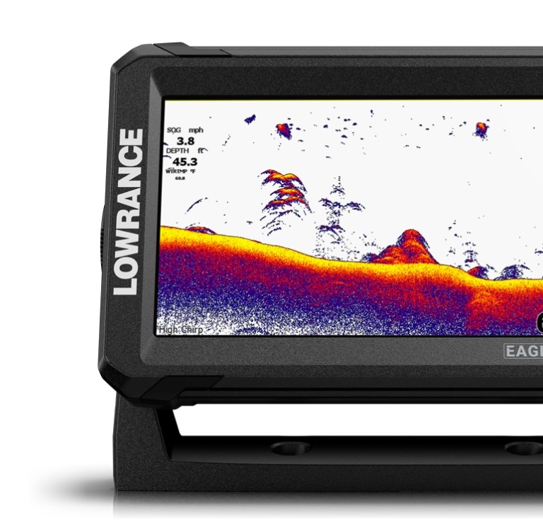 Lowrance Eagle 4x Fishfinder / Chartplotter Bullet Skimmer Transducer with  Autotuning Sonar Part#: 0