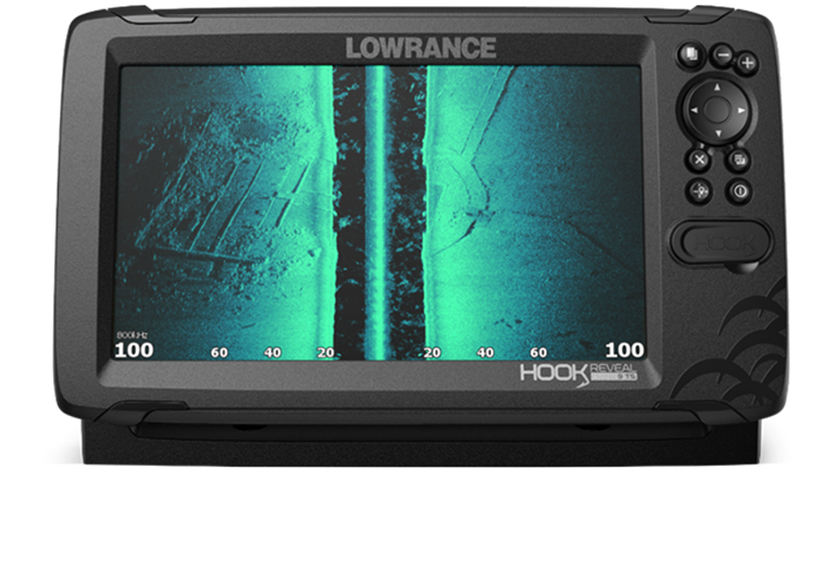 Lowrance Hook Reveal 5 / 5x Fish Finder for Fishing Kayaks - SLH