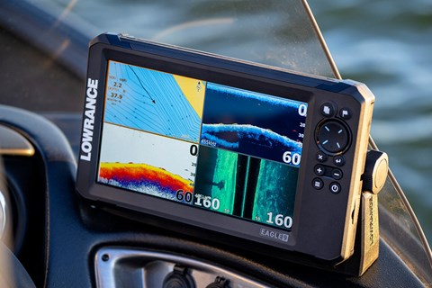 This GPS fish finder works with all types of fishing